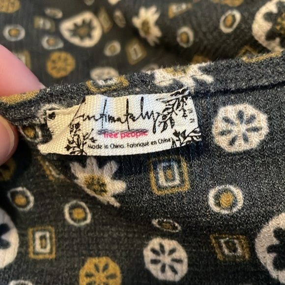 Intimately Free People Home Alone NWOT women’s floral long john size medium - Picture 10 of 13